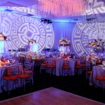 Event Setting with Gobo Lighting